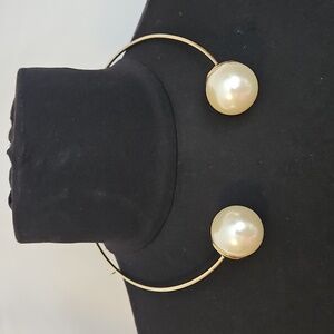 Necklace Choker Large Pearls